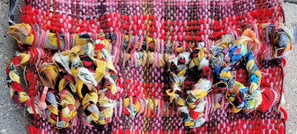 Danish medallions made out of braids