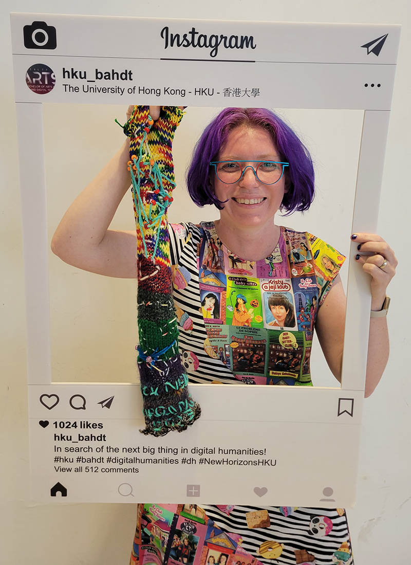 Instagram frame and data viz